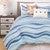 Ocean Waves Quilt Set - Twin