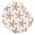 Starfish Gathering Round Placemats - Set of 6