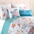 Royal Seashore Quilt Set - Full/Queen