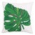 Monstera Palm Pillow