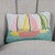 Seaside Sailboats Hooked Pillow