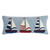 Nautical Trio Sailboat Hooked Pillow - OUT OF STOCK UNTIL 07/28/2025