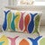 Fiesta Fish Hooked Pillow