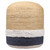 Maine Shoreline Pouf - OUT OF STOCK UNTIL 08/06/2025