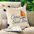 Citrus Sailboat Indoor/Outdoor Pillow