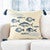 Swim Together Indoor/Outdoor Pillow