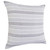 Serene Gray Chevrons Pillow
