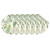 Coastal Flora Round Placemats - Set of 6