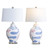 Marine Kingdom Table Lamps - Set of 2