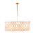 Crescent Shell Pendant Light - 34 Inch