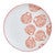 Red Scallop Platter - Set of 2