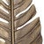 Golden Palm Fronds Table Torchiere Lamp