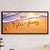 Seaside Romance Personalized Canvas Wall Art