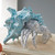 Crab With Shell Sculpture