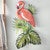Tropical Flamingo Metal Wall Art