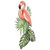 Tropical Flamingo Metal Wall Art