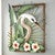 Tropical Heron Metal Wall Art