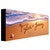 Seaside Romance Personalized Stretched Canvas Wall Art - Small