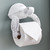 White Sea Turtle Toilet Paper Holder