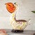 Pelican & Fish Art Glass Figurine