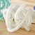 Ocean Knot Art Glass Figurine - White