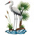 Egrets Escape Wall Art