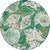 Seaside Flora Seafoam Rug - 8 Ft. Round