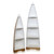 Whitewater Canoe Bookcases - Set of 2