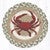 Crabby Sea Life Trivets - Set of 3