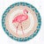 Solo Pink Flamingo Trivets - Set of 3