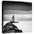 Black and White Lighthouse Gallery Wrapped Canvas
