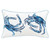 Beachside Crab Indoor/Outdoor Pillow
