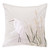 Elegant Egret Indoor/Outdoor Pillow - Left