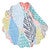 Coastal Colors Round Placemats - Set of 6