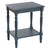 Caspian End Table - Antique Blue
