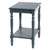 Caspian End Table - Antique Blue