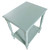 Caspian End Table - Ice Blue