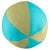 Reef Jubilee Beach Ball Pillow - Blue & Green