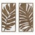 Saltwater Fronds Wall Art - Set of 2