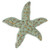 Seafoam Starfish Cabinet Knob