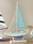 Coastal Treasures Sailboat Tabletop Model