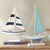 Coastal Treasures Sailboat Tabletop Model