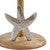 Silver Starfish Paper Towel Holder