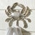 Silver Crab Wall Hook