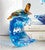 Turtle Wave Rider Glass Sculpture