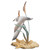 Coastal Piping Plover Shorebird Driftwood Sculpture