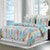 Coastal Colors Quilt Bed Set - King
