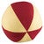 Reef Jubilee Beach Ball Pillow - Red & Yellow