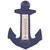 Blue Anchor Small Window Thermometer