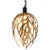 Golden Foliage Pendant Light